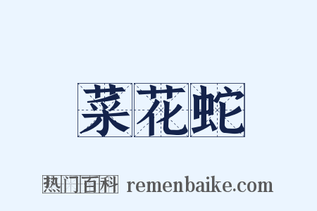 菜花蛇是什么意思的图片
